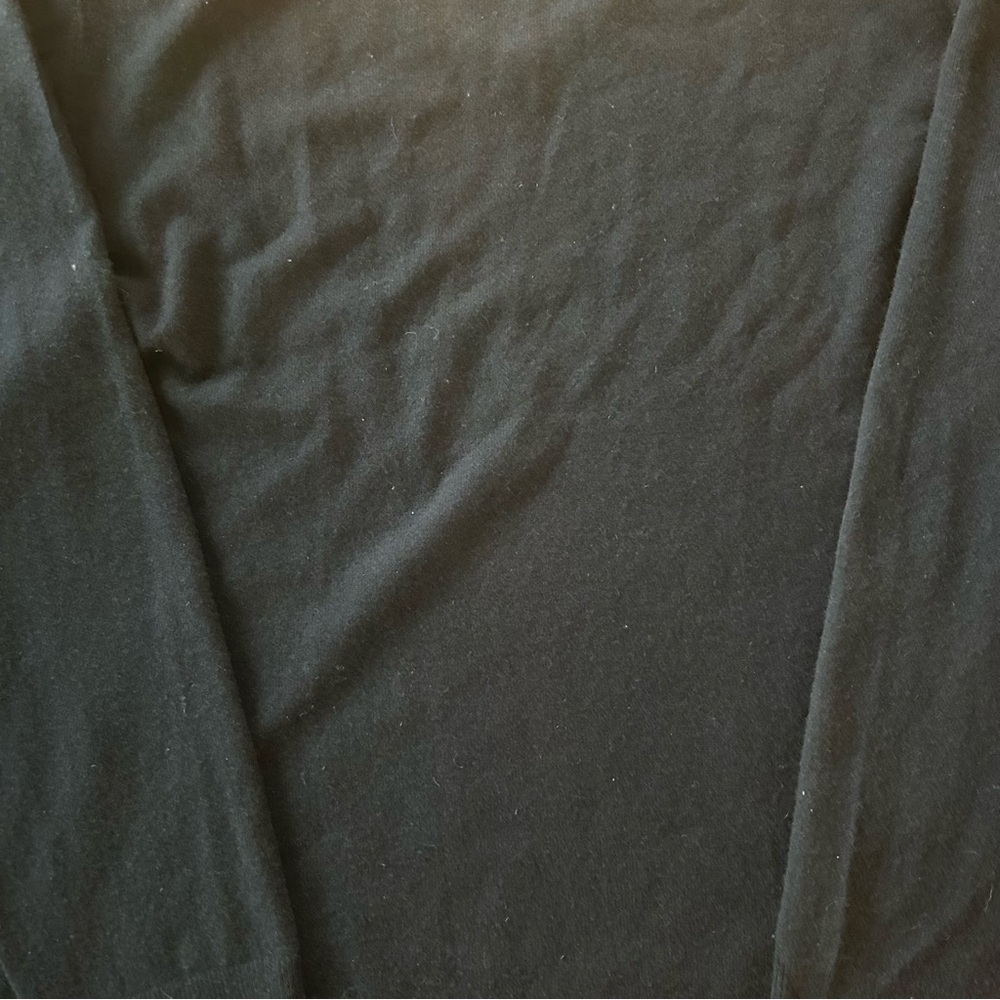 Quince 100% Mongolian Cashmere Women’s V-Neck Sweater in Navy Size XXL - Picture 10 of 10